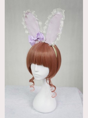 Souffle Song Mid-Autumn Festival Lolita Headbow - Rabbit Ear